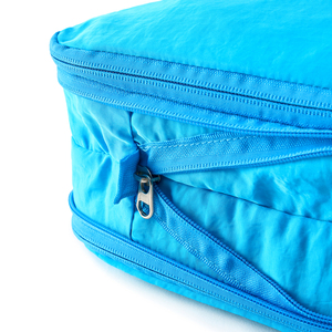Nylon Zipper Simple Comfortable Foldable Large Capacity Portable Clothing Storage Bag Water Resistant Customized Color Custom - Product Image 3