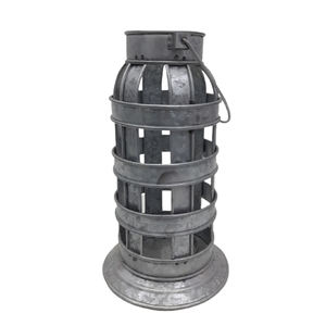 Foudre Décoratif Galvanisé Bougie Pilier Titulaire Oxodise Fini Bougeoir Pour La Décoration Intérieure À La Main Personnalisé - Product Image 2