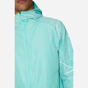 2025 nuevo diseño 100% poliéster entrenamiento y ropa para correr chaqueta para correr para hombres ropa al aire libre rompevientos para hombres - Product Image 4