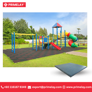 Alfombrillas de goma para exteriores antideslizantes de alta calidad de 50mm de espesor para piscina circundante, buenas para juegos y recreación - Product Image 3