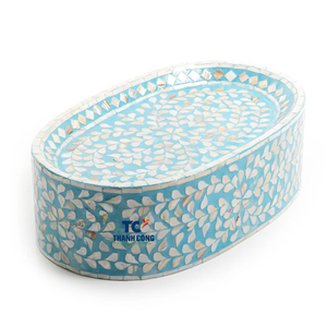 Usine directe nacre incrusté DESSERT STAND idéal pour l'Aïd décor à la maison Diwali bonbons affichage Ramadan chocolat plateau - Product Image 3