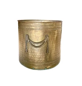 กระถางทองเหลืองตกแต่งใหม่มาตรฐานคุณภาพสูงสำหรับตกแต่งบ้านห้องนั่งเล่นเครื่องใช้ในบ้านกระถางดอกไม้ - Product Image 6