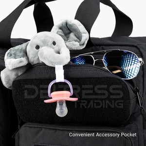 Bolsa de diseño táctico con correas ocultas 600 D Últimas bolsas de pañales de calidad premium 2025 con precio al por mayor - Product Image 6