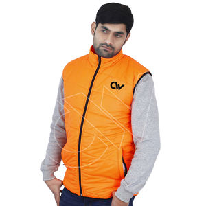 Vestes d'hiver à capuche matelassées avec fermeture éclair pour hommes de qualité supérieure en différentes couleurs - Product Image 3