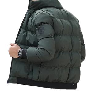 Veste polaire décontractée pour hommes avec logo personnalisé Veste d'hiver respirante à fermeture éclair OEM Veste pour hommes personnalisée du fabricant en gros - Product Image 5