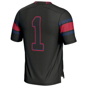 Custom OEM Printed American Football Jersey High Quality 100% <b>Polyester</b> Breathable Quick Dry Training Wear Latest Design <b>Shirt</b> - Product Image 2
