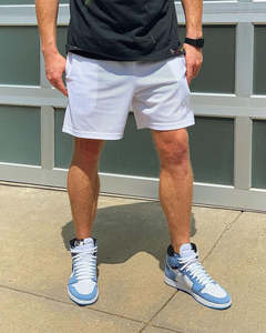 กางเกงขาสั้นบาสเก็ตบอลสำหรับผู้ชายผ้าโพลีเอสเตอร์ปักลายสไตล์วินเทจขนาดใหญ่พิเศษโลโก้ตามสั่ง - Product Image 1