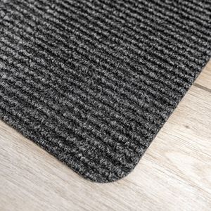 พรมเช็ดเท้า Start Felt ดูดซับความชื้น พร้อมแผ่นรองทอเสริมความแข็งแรง ขนาด 40*60 ซม. สีเทา - Product Image 6