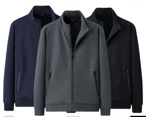 Survêtement de sport noir en tricot, survêtement personnalisé en molleton de coton pour hommes - Product Image 6