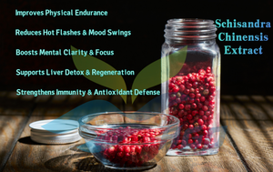 Approvisionnement direct d'usine HGO d'extrait de Schisandra Chinensis naturel pur (qualité alimentaire) spécification 10:1 (extrait de rapport) - Product Image 5