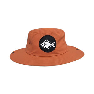 Haute qualité séchage rapide Nylon large bord Boonie casquette imperméable pêcheur seau chapeau Logo personnalisé pour la pêche à la plage - Product Image 3