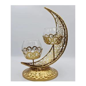 New Attractive Design Decorative <b>Candle</b> Holder Made of Metal <b>Crystal</b> <b>Candle</b> Holder and Stand Eid Traditional <b>Candle</b> Stand - Product Image 4