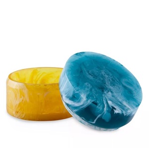 Bol en résine époxy de luxe, style ange, étanche, façonné à la main, pour chocolat, vaisselle de fête Ramadan Eid - Product Image 6