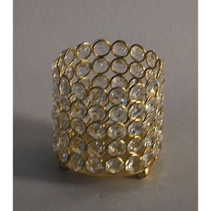 ชุดเชิงเทียนคริสตัลทรงสี่เหลี่ยมคลาสสิก3สีเงินพร้อมลูกปัดสำเร็จรูปสำหรับการแสดงเชิงเทียนในร่มและกลางแจ้งที่มีสไตล์ - Product Image 2