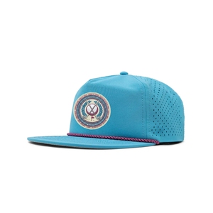 Customizable 7-Panel Twisted Rope Golf Caps Structured Custom Rubber PVC Silicone Patch Logo Sports <b>Hats</b> Maker Manufacturer - Product Image 2