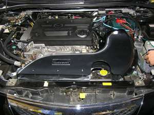 Kit d'admission d'air Simota avec fibre de carbone ABS pour Protege 1.8 1995-2003 (garantie de 12 mois) - Product Image 2