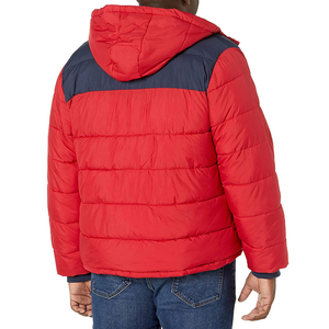 Chaqueta acolchada de invierno para hombre de alta calidad Premium OEM logotipo personalizado impreso gran oferta diseño a prueba de viento con patrón de calle principal - Product Image 2