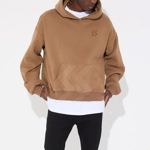Meilleure vente OEM Sweats à capuche surdimensionnés sur mesure, respirants et conçus sur mesure Sweats à capuche surdimensionnés pour hommes à la mode - Product Image 3