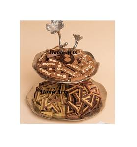 Soporte de aluminio para dulces de diseño único, servidor de chocolates de forma y tamaño personalizados para uso en restaurantes domésticos - Product Image 1