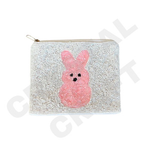 Pochette à monnaie de football perlée personnalisée Portefeuille magnifique porte-monnaie avec accessoires à la mode pour le temps de jeu - Product Image 3