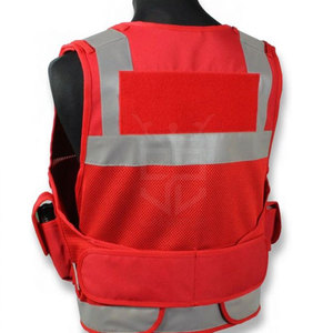 Chaleco de seguridad para hombre con logotipo personalizado impreso, chaleco de seguridad de tela ligera y duradera para venta al por mayor - Product Image 2