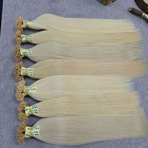 Extensiones de Cabello Natural Liso con Punta Plana y Queratina - Product Image 5