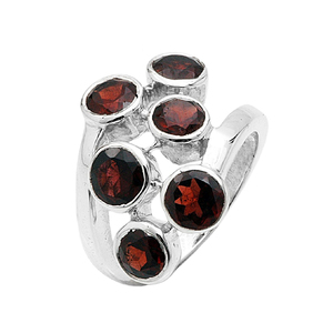Dwarkas Most Popular Amethyst Stone Rings 925 Sterling Silver Bezel Setting Classic Gemstone Jewelry Ready Stock Wholesale for - Product Image 3