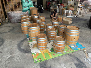 GRAN CANTIDAD BARRIL DE WHISKY DE MADERA DE ROBLE TODO NUEVO BARRIL DE VINO BARRIL DE WHISKY BAÑOS DE HIELO PRECIO BARATO - Product Image 3