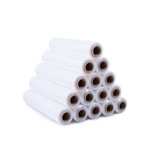 Usine directe 500mm PE rouleau de Film étirable Machine Grade 150-200MPa résistance à la traction 50cm largeur étanche clair logistique - Product Image 6