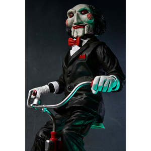 Billy Action Figure Saw 12' 30 cm Military Toy Tricycle <b>ABS</b> Material New Includes Sound for Collecting Anime Accessories - Product Image 4