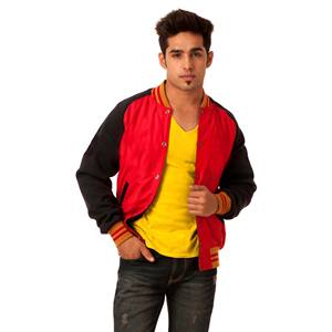 Chaqueta universitaria de béisbol de alta calidad para hombre, chaqueta universitaria de béisbol personalizada de fabricante OEM para hombre - Product Image 2