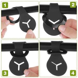 กระเป๋าใส่อุจจาระสุนัขมีคลิปหนีบถุงใส่อุจจาระสุนัขอุปกรณ์สำหรับสุนัข - Product Image 4