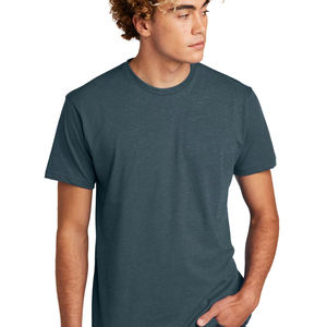Next Level Unisex Blue CVC Tee T Shirts - Product Image 1