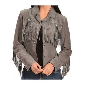 Chaqueta de Cuero para Mujer, Diseño Nuevo, Hecha a Medida, Transpirable, de Piel Vacuna Genuina, con Cierre, Estampado Puff, Color Personalizado - Product Image 5