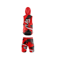 Uniformes Deportivos Unisex 7v7 al por Mayor, Diseño de Logotipo Personalizado, Transpirables, Impresos, Tallas Personalizadas, 100% Poliéster, Secado Rápido, Personalizados para Equipos