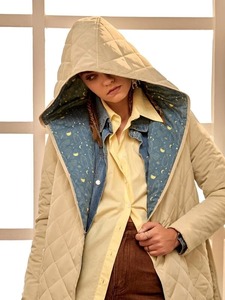 Veste bouffante pour femmes à fermeture éclair complète manteau hiver chaud mode manches longues coupe-vent veste bouffante pour femmes - Product Image 3