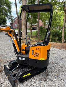 LIVRAISON GRATUITE Mini-excavatrice Miva VA13J neuve, homologuée EPA CE, mini-excavatrice de 1 tonne, 13 ch, essence, moteur fermé, accessoire ROP - Product Image 2