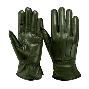 Guantes de Conducción de Cuero Genuino de Alta Calidad, Último Estilo de Moda, para Deportes de Invierno, Viajes Diarios, Precio al por Mayor, Uso en Exteriores - Product Image 1