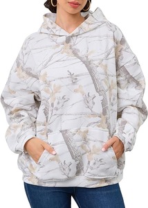 เสื้อมีฮู้ดผู้หญิงหรูหราลายพรางใหม่เสื้อมีฮู้ดผ้าฟลีซซักผ้าฝ้ายคุณภาพสูงเสื้อสวมหัวเสื้อแนวสตรีทเฮฟวี่เวทเสื้อผ้าฤดูหนาวฤดูใบไม้ร่วง - Product Image 6