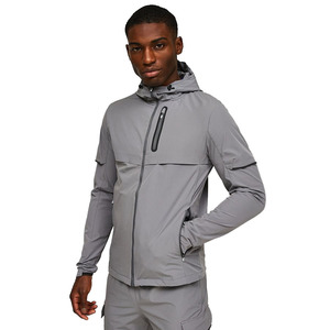 Nouveauté 2023 – Veste Softshell Homme Personnalisée Style Urbain, Imperméable et Coupe-Vent, en Toile Épaisse avec Col Montant et Poches Zippées - Product Image 1