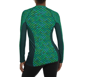 Alta calidad mujeres surf Rash Guard manga larga secado rápido traje de baño camisa - Product Image 5