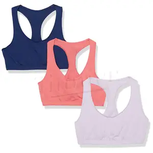 Women Casual Wear Top Customized Fitness Clothing Sports Bra New Plain Blank Yoga Wear Sportswear Bra for Ladies