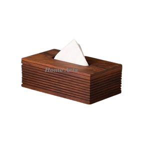Newest Design Wooden Napkin Holder Greatest Quality Brown <b>Color</b> <b>Tissue</b> <b>Paper</b> Box For Wholesale Supplier - Product Image 2