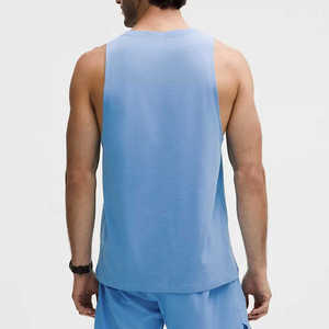 2025 vente en gros de haute qualité hommes respirant col rond Gym gilet Stretch Fit formation débardeur pour hommes - Product Image 5