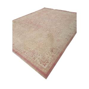 Tapis en laine noués à la main Aalam Green Pae-5816, style bohème, tapis de Jaipur, pour la maison, l'entrée, le couloir, rectangulaire, motif médaillon abstrait - Product Image 2
