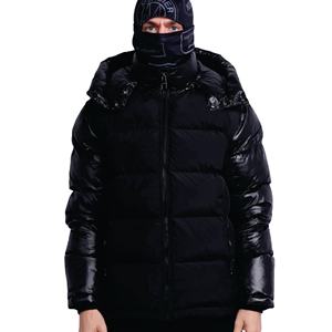 2023 personalizado europeo OEM urbano al por mayor Hombre Abrigos personalizados de algodón brillante invierno burbuja hombres abajo diseñador Puffer chaqueta acolchada - Product Image 1