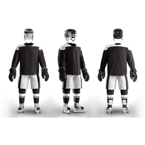 Uniforme de Hockey sobre Hielo Personalizado de Alta Calidad con Bordado, Transpirable, de Secado Rápido, Antibacterial, Impresión de Nombre OEM - Product Image 6