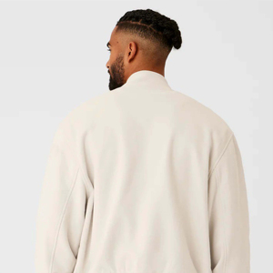 New Winter Streetwear Style Adult Size <b>Men</b> Bomber <b>Jacket</b> Customized Printing Front Waterproof Eco-Friendly Stand High Quality - Product Image 5