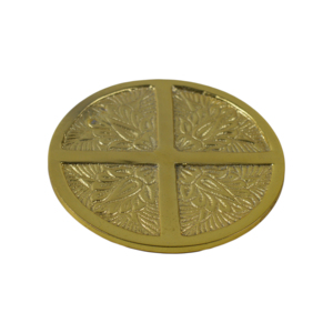 Posavasos de metal de alta calidad con diseño de llegada Acabado chapado en oro para decoración de hogar, hotel y restaurante - Product Image 5