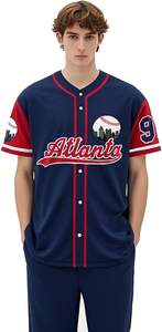 Men's Sports Team <b>Baseball</b> <b>Jerseys</b> Sublimated Uniforms Hip Hop Button Down Digital Design Printed <b>Baseball</b> Shirts - Product Image 6